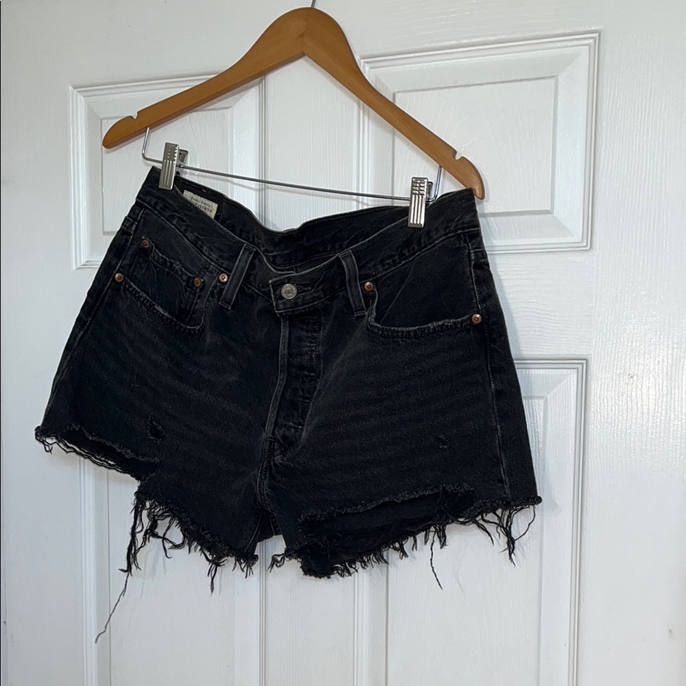 72 Levi’s Black Denim Women's Shorts